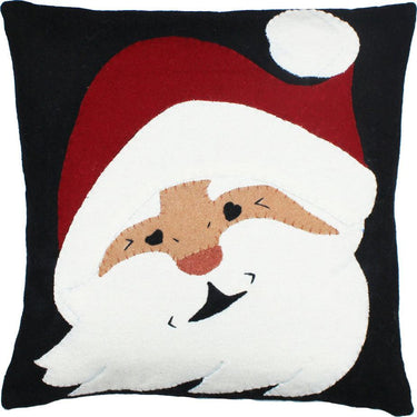 Jolly St Nick Black Pillow PL033019 - The Fox Decor